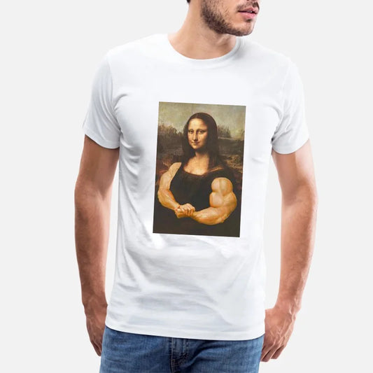 t-shirt Mona Lisa sous prot