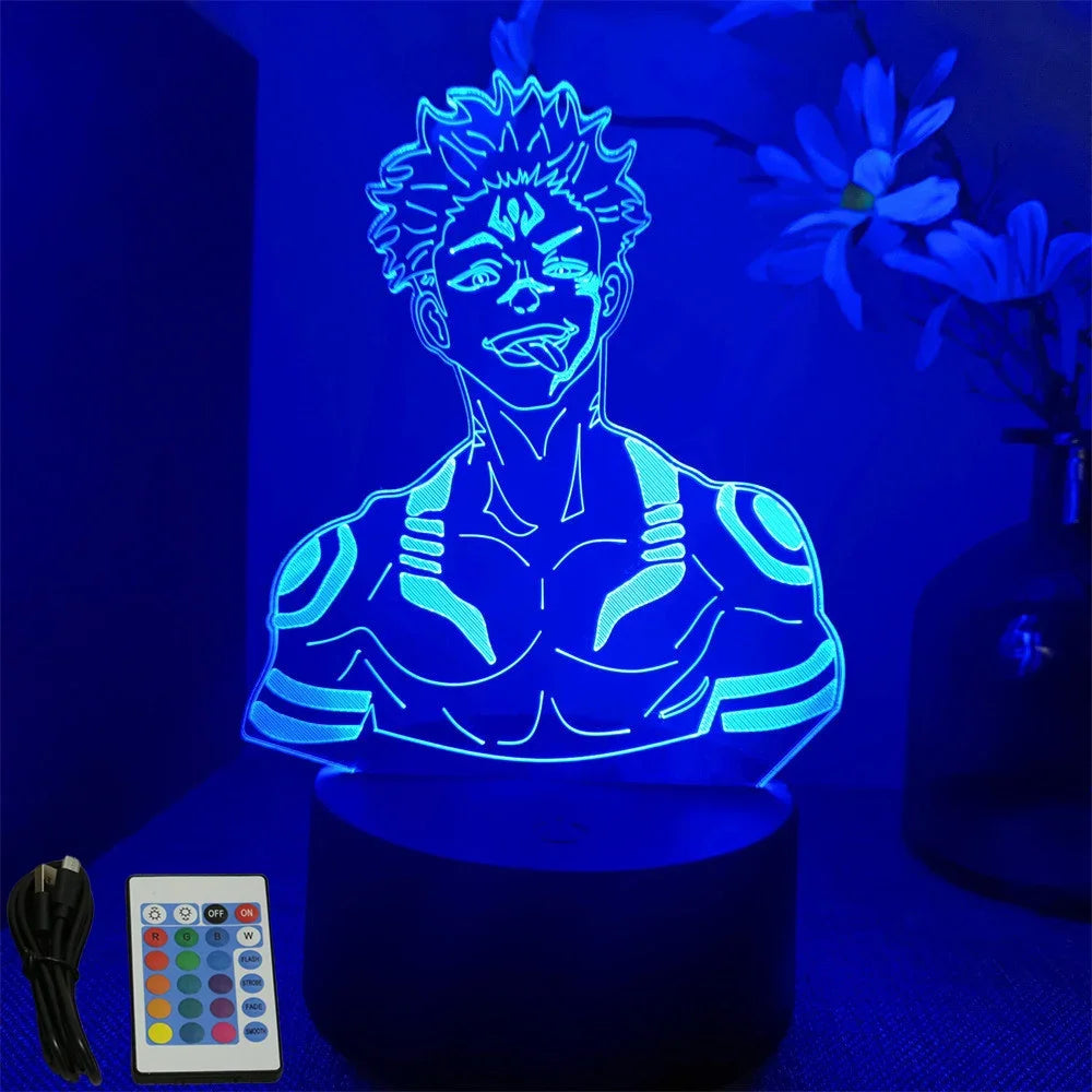 3D Led RGB  Jujutsu