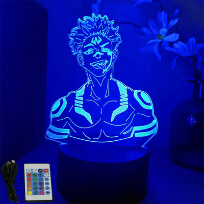 3D Led RGB  Jujutsu