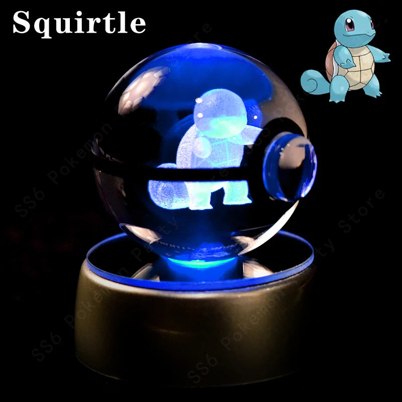 BOULE DE CRYSTAL LED 3D