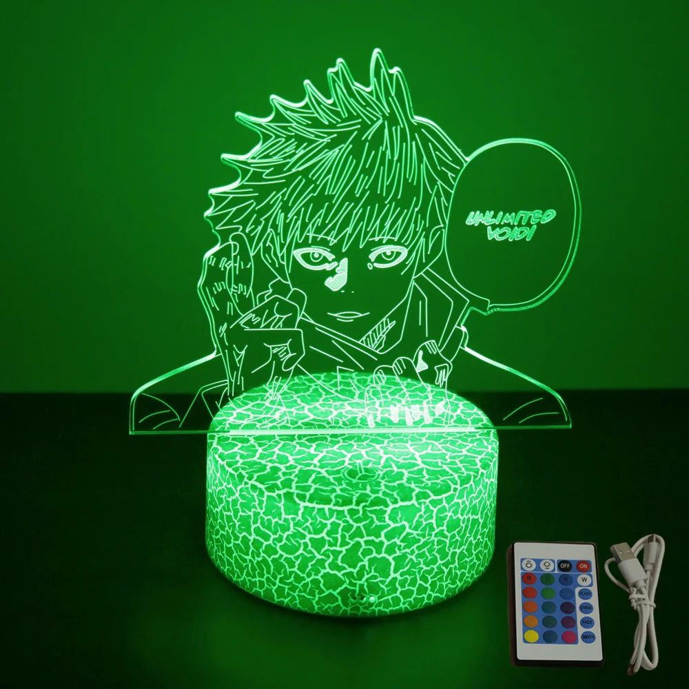 3D Led RGB  Jujutsu