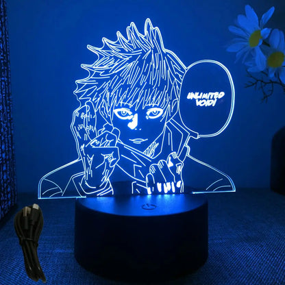 3D Led RGB  Jujutsu