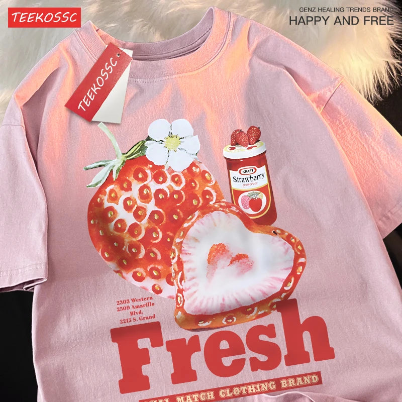 T SHIRT FRAGOLA